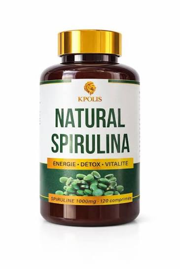 KPOLIS NATURAL SPIRULINA 1000MG 120CM